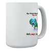 Ourworldwithoutchristmug